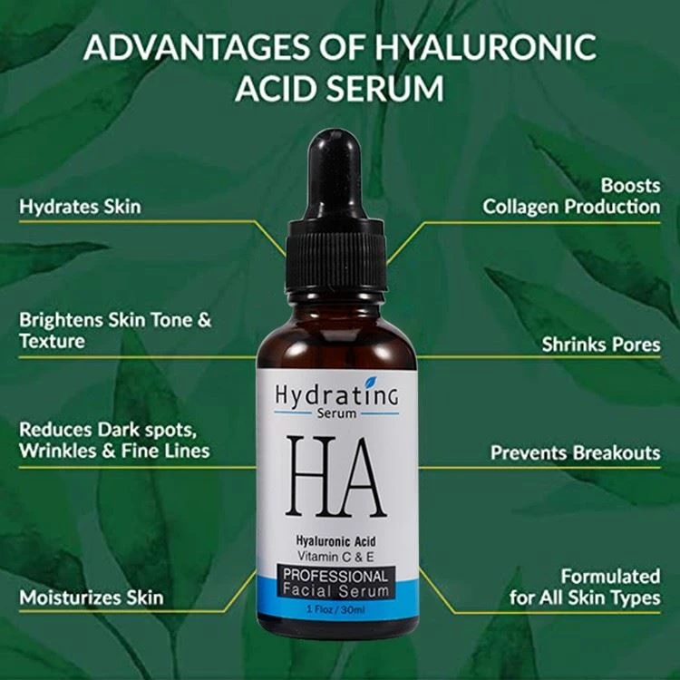 hydrating face serum with hyaluronic acid
